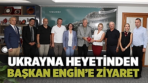 Ukrayna Heyetinden Başkan Engin’e Ziyaret