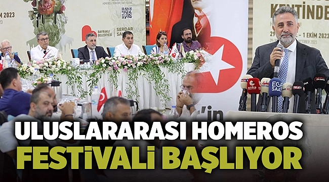 Uluslararası Homeros Festivali başlıyor