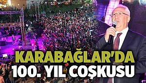  Karabağlar'da 100. yıl coşkusu 