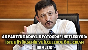 AK Parti'de adaylık fotoğrafı netleşiyor: İşte büyükşehir ve ilçelerde öne çıkan isimler!