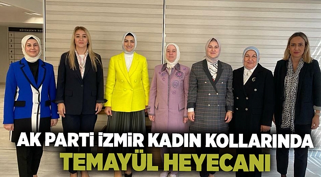 AK Parti İzmir Kadın Kollarında temayül heyecanı