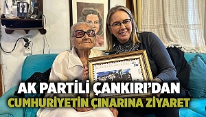 AK Partili Çankırı’dan Cumhuriyetin Çınarına Ziyaret