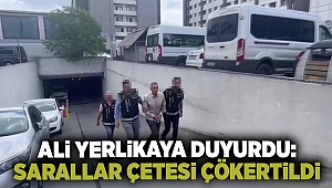 Ali Yerlikaya duyurdu: Sarallar çetesi çökertildi