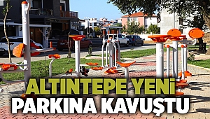 Altıntepe Yeni Parkına Kavuştu