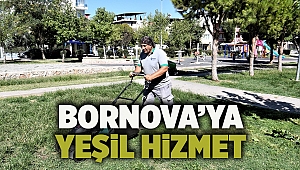 Bornova’ya yeşil hizmet