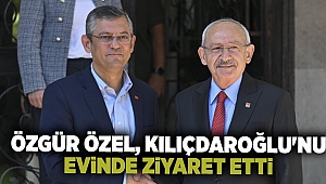 CHP Genel Başkanı Özgür Özel, Kemal Kılıçdaroğlu'nu evinde ziyaret etti.