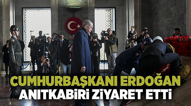 Cumhurbaşkanı Erdoğan, Anıtkabiri ziyaret etti