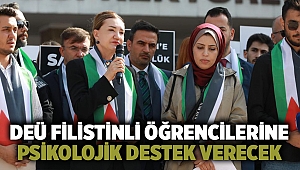 Deü Filistinli Öğrencilerine Psikolojik Destek Verecek  