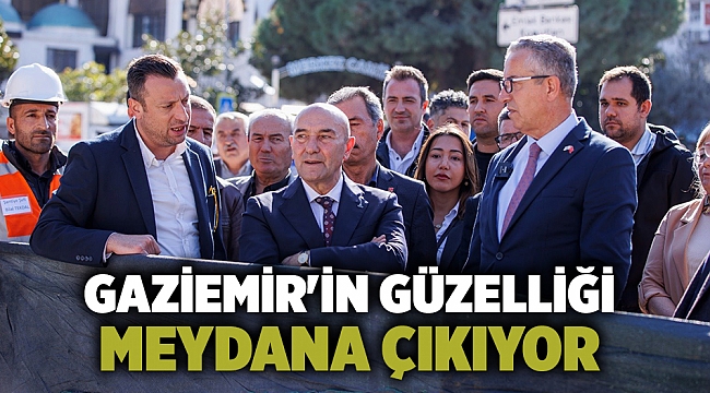 Gaziemir'in güzelliği meydana çıkıyor