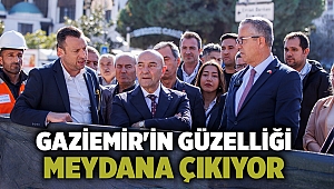 Gaziemir'in güzelliği meydana çıkıyor