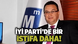 İYİ Parti’de bir istifa daha!