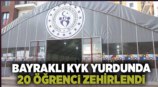 İzmir Bayraklı TOKİ KYK Yurdu'nda Öğrenciler Zehirlendi