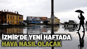 İzmir'de yeni haftada hava nasıl olacak