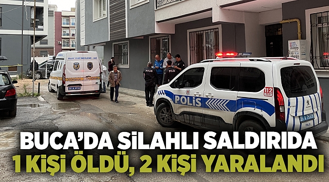 İzmir'deki silahlı saldırıda 1 kişi öldü, 2 kişi yaralandı