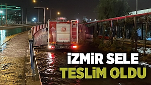 İzmir sele teslim oldu