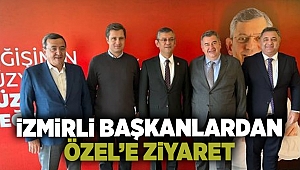 İzmirli başkanlardan Özel'e ziyaret