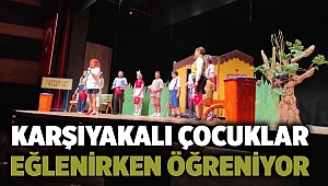  Karşıyakalı çocuklar eğlenirken öğreniyor