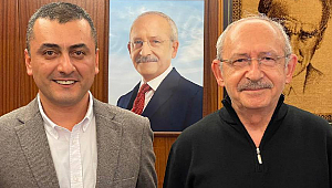 Kemal Kılıçdaroğlu, Eren Erdem'i ziyaret etti.