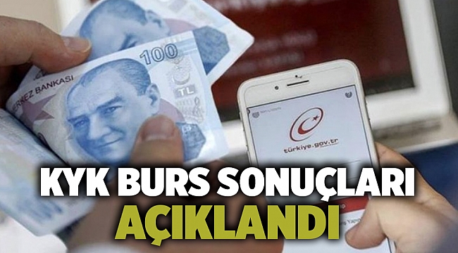 KYK burs sonuçları açıklandı