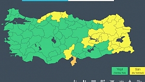 Meteoroloji'den 27 il için sarı ve turuncu kodlu uyarı