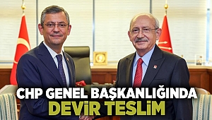 Özgür Özel genel başkanlık görevini Kemal Kılıçdaroğlu'ndan devraldı