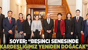 Soyer: “Beşinci senesinde kardeşliğimiz yeniden doğacak”