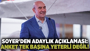 Soyer'den adaylık açıklaması: Anket tek başına yeterli değil!