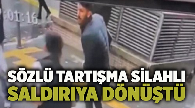 Sözlü tartışma silahlı saldırıya dönüştü