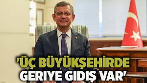 'Üç büyükşehirde geriye gidiş var'