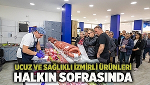 Ucuz ve sağlıklı İzmirli ürünleri halkın sofrasında