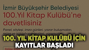 100. Yıl Kitap Kulübü için kayıtlar başladı