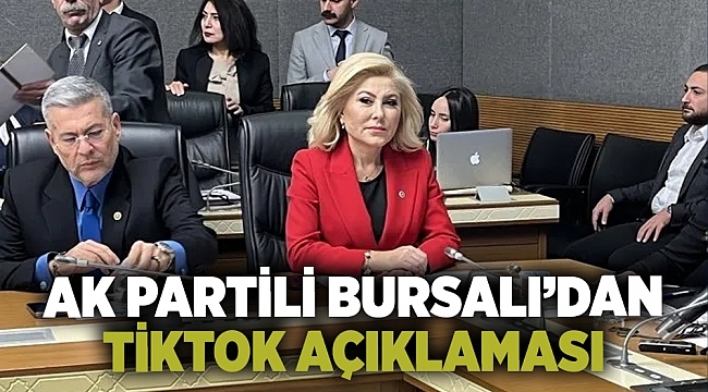 AK Partili Bursalı'dan 'Tiktok' açıklaması