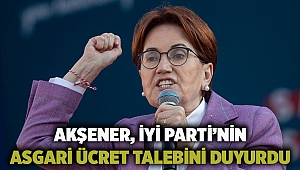 Akşener, İYİ Parti’nin asgari ücret talebini duyurdu