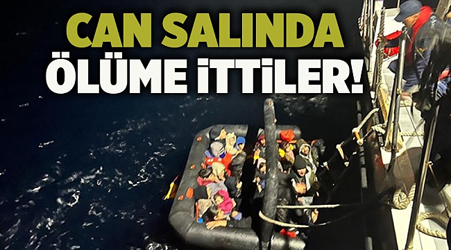 Can salında ölüme ittiler!