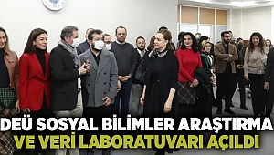 Deü'de Sosyal Bilimler Araştırma ve Veri Laboratuvarı açılışı gerçekleşti