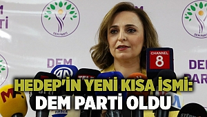 HEDEP'in yeni kısa ismi: DEM Parti oldu