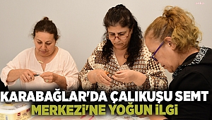 Karabağlar'da, Çalıkuşu Semt Merkezine yoğun ilgi