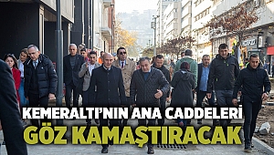 Kemeraltı’nın ana caddeleri göz kamaştıracak