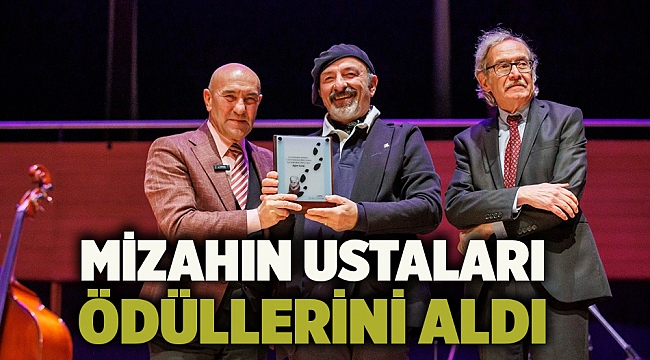 Mizahın ustaları ödüllerini aldı