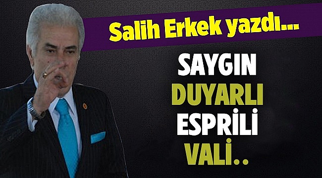 Salih Erkek'in kaleminden...