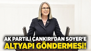 AK Partili Çankırı'dan Soyer'e altyapı göndermesi!