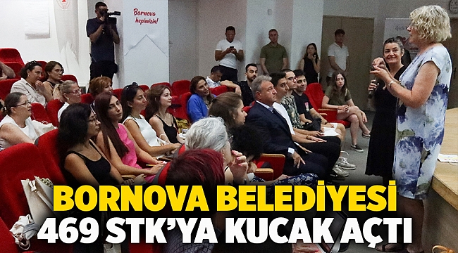 Bornova Belediyesi 469 STK’ya kucak açtı