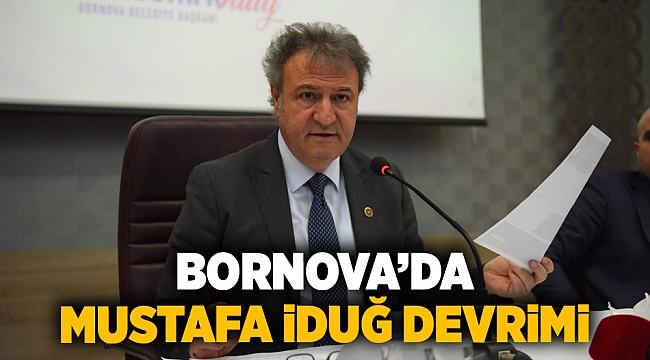 Bornova'da Mustafa İduğ devrimi