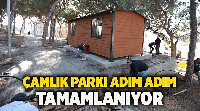 Çamlık Parkı Adım Adım Tamamlanıyor