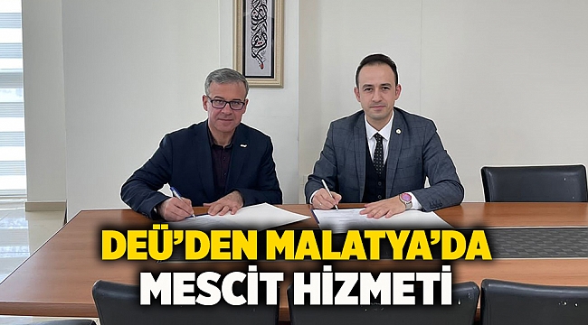 Deü’den Malatya’da Mescit Hizmeti