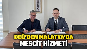 Deü’den Malatya’da Mescit Hizmeti