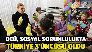 Deü, Sosyal Sorumlulukta Türkiye 3’üncüsü Oldu