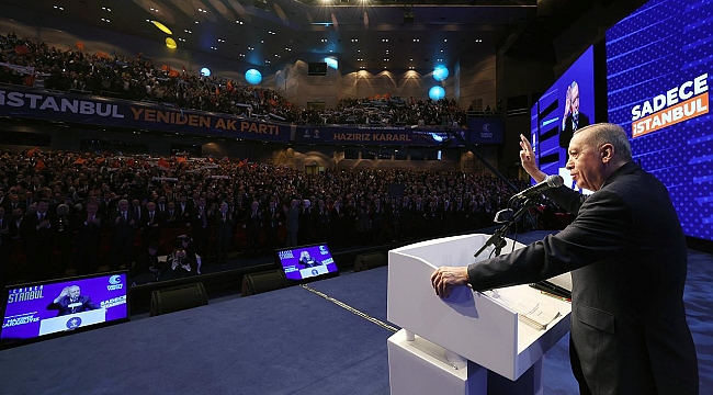 Erdoğan, AK Parti'nin İstanbul ilçe belediye başkan adaylarını açıkladı