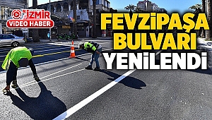 Fevzipaşa Bulvarı yenilendi