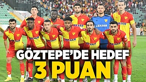 Göztepe'de hedef 3 puan!